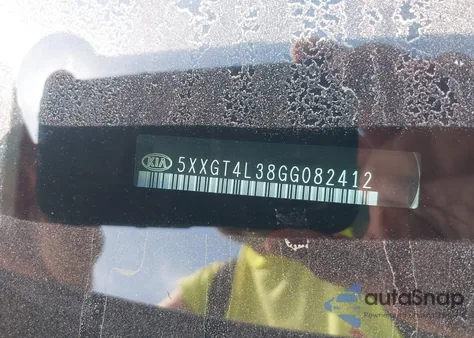 2016 Kia Optima Lx z USA, uszkodzony, nr VIN 5XXGT4L38GG082412